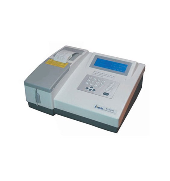 RT 9200 semi-automated chemistry analyzer used for diagnostic biochemistry testing